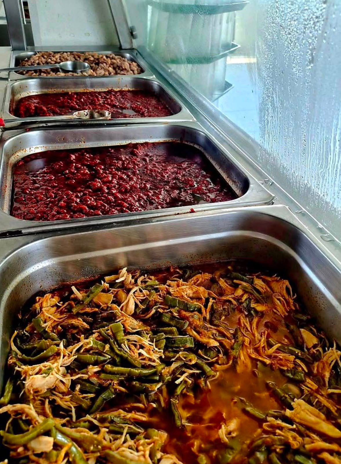 Variedad de guarniciones del día